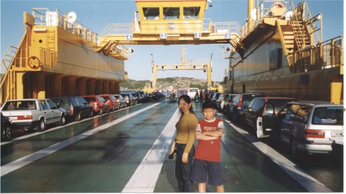 June 2002. On another boat from Lysekil
