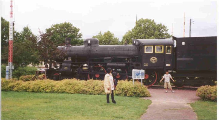 Aug 2002. Old train in Mora
